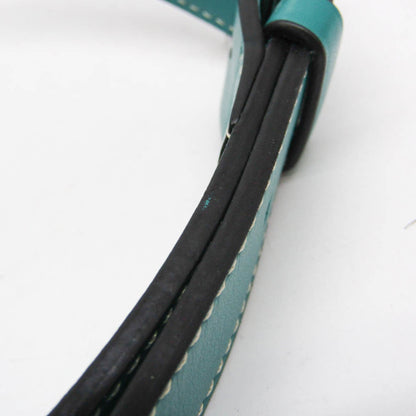 Loewe Gate Belt Leather, Blue, Leather, Shoulder Bag