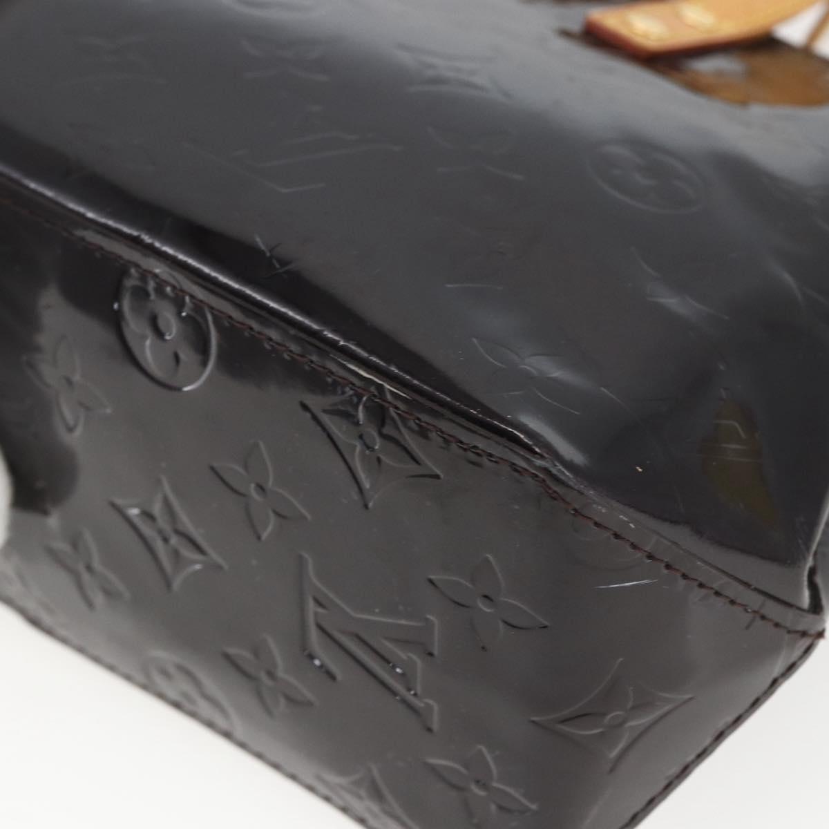 Louis Vuitton Reade Handbag Monogram Vernis, PURPLE, PATENT_LEATHER, Handbag