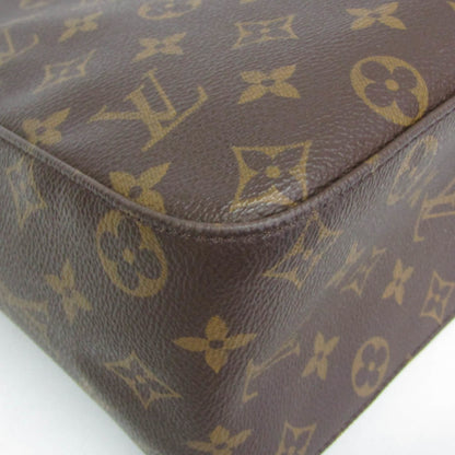 Louis Vuitton Looping Monogram Canvas, Brown, Canvas, Handbag
