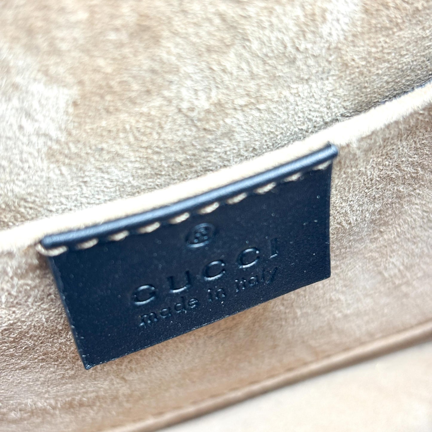 Gucci Sylvie Top Handle Leather, Black, Leather, Handbag