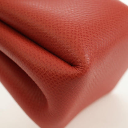 Hermes Vespa Leather, Red, Leather, Clutch