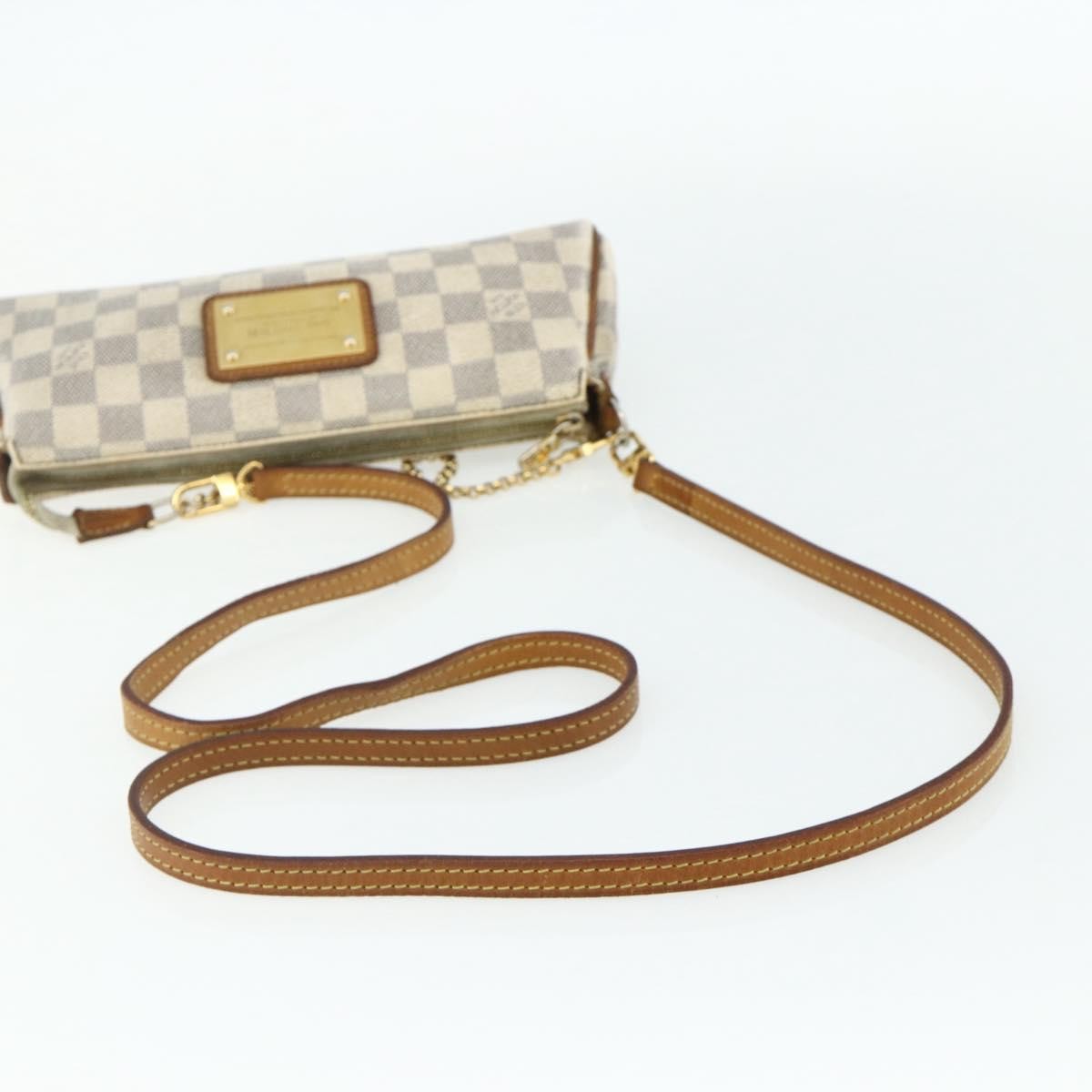 Louis Vuitton Eva Damier, Beige, Canvas, Shoulder Bag
