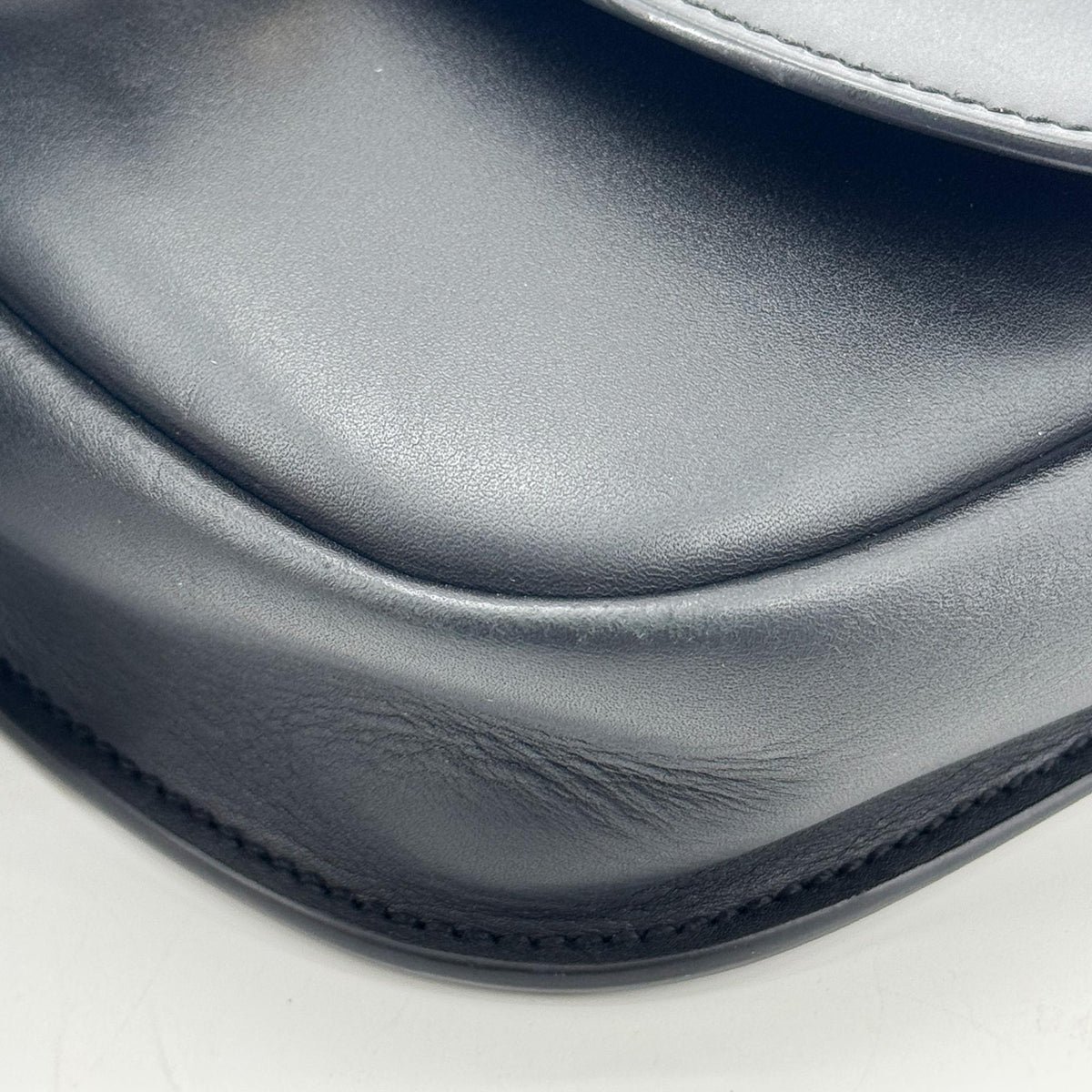 Saint Laurent Kaia Leather, Black, Leather, Shoulder Bag