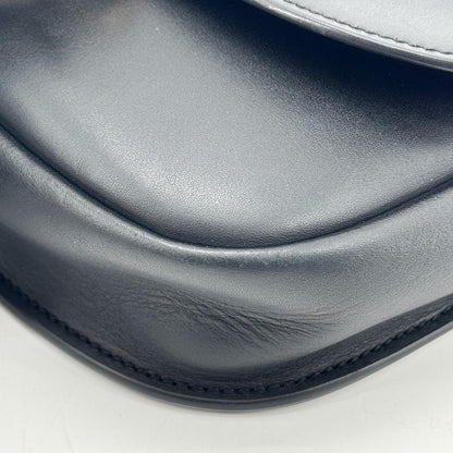Saint Laurent Kaia Leather, Black, Leather, Shoulder Bag