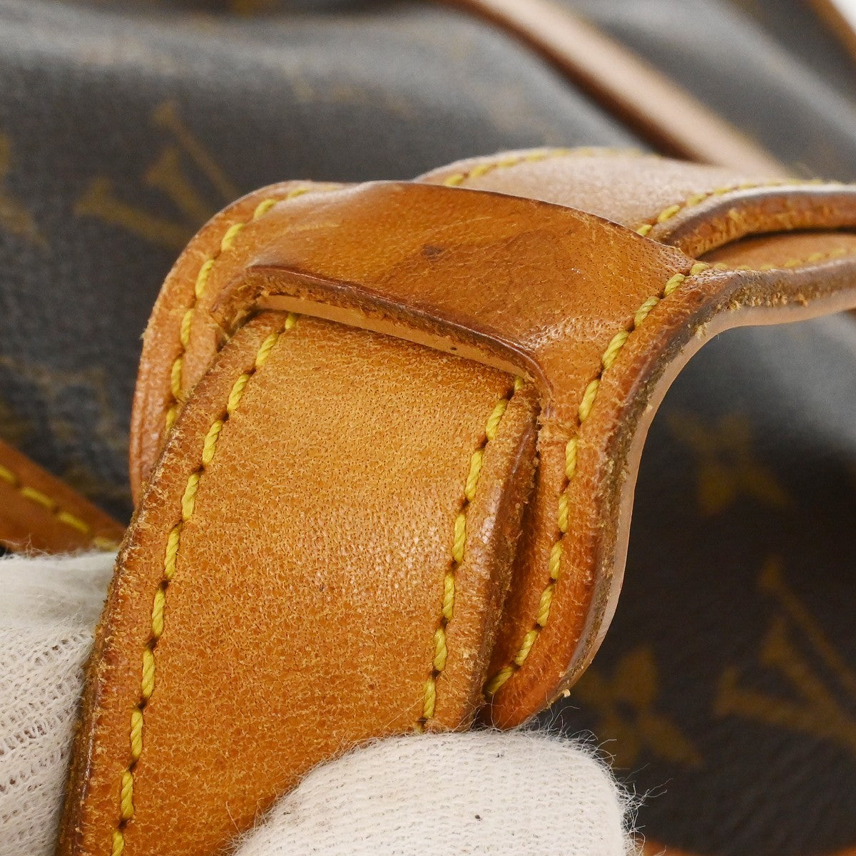 Louis Vuitton Saumur Monogram Canvas, Brown, Canvas, Shoulder Bag