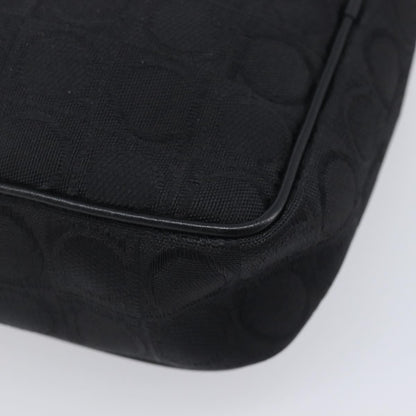 Salvatore Ferragamo Vintage Canvas, Black, Canvas, Shoulder Bag