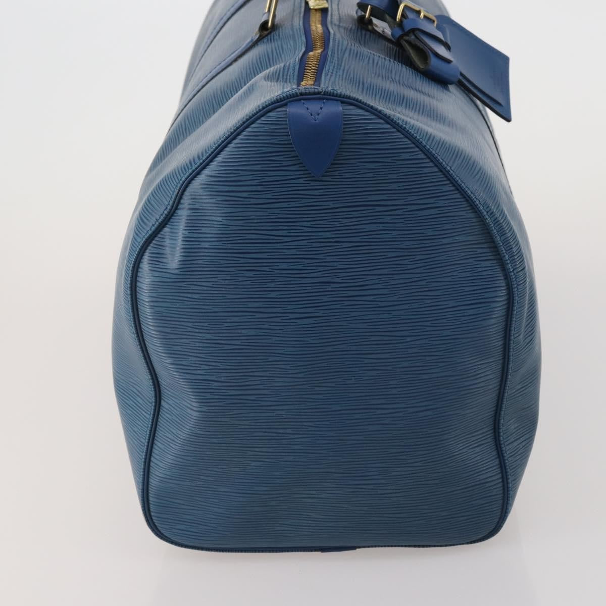 Louis Vuitton Keepall Bag Epi Leather, Blue, Leather, Travel Bag
