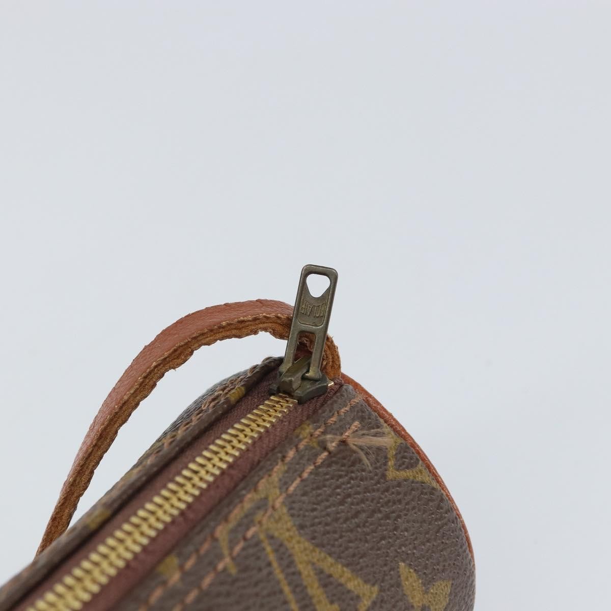 Louis Vuitton Papillon Pochette Monogram Canvas, Brown, Canvas, Clutch
