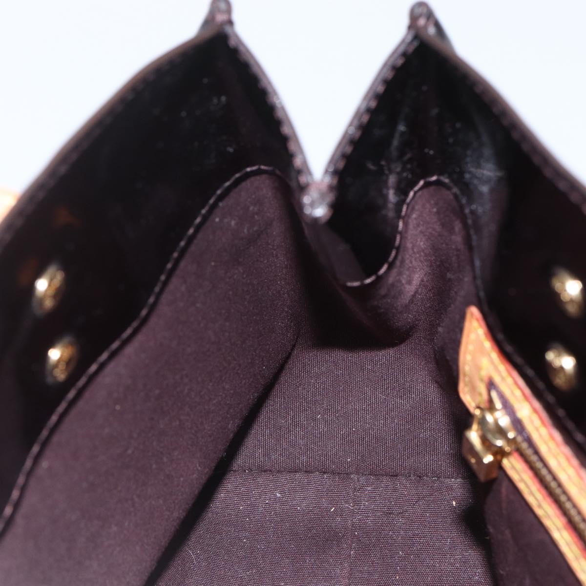 Louis Vuitton Reade Handbag Monogram Vernis, PURPLE, PATENT_LEATHER, Handbag