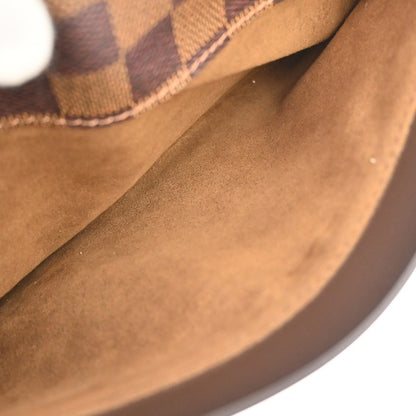 Louis Vuitton Pochette Saint Louis Damier, Brown, Canvas, Clutch