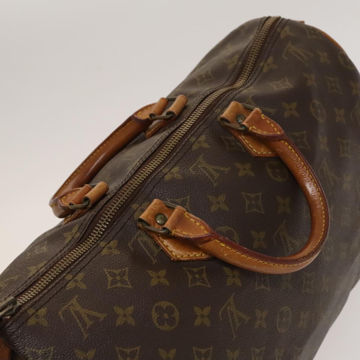 Louis Vuitton Speedy Bandouliere Bag Monogram Canvas, BROWN, CANVAS, Handbag