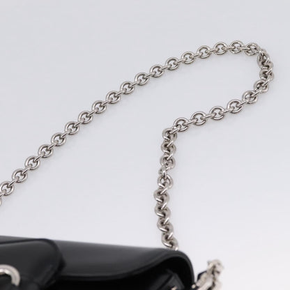 Gucci Horsebit 1955 Asymmetric Leather, Black, Leather, Shoulder Bag
