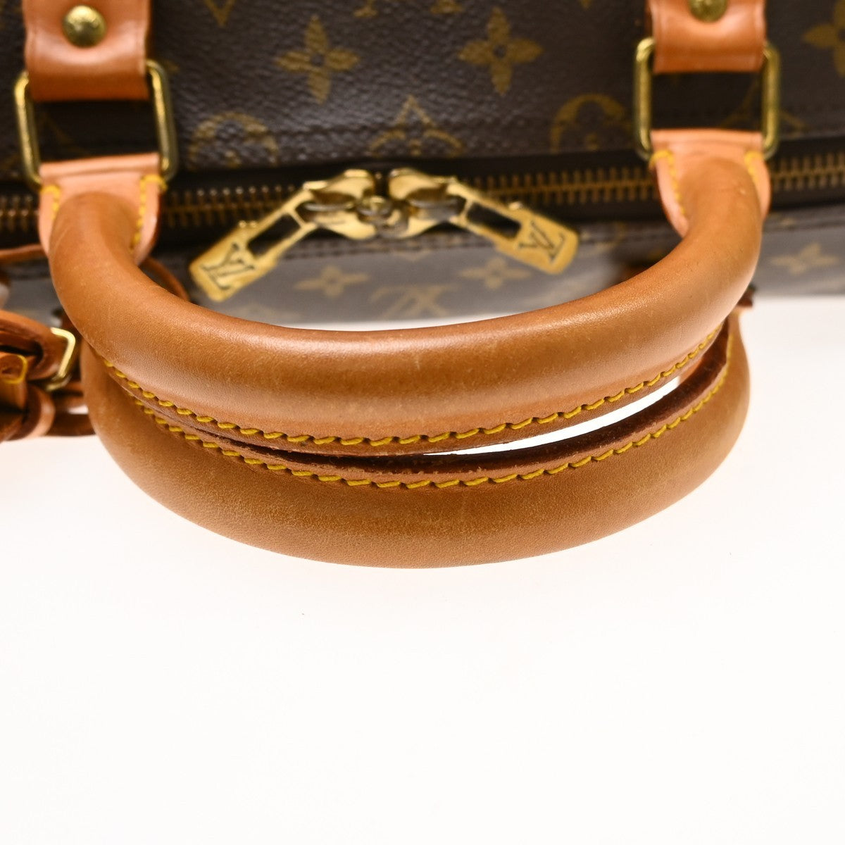 Louis Vuitton Keepall Monogram, Brown, Canvas, Travel Bag