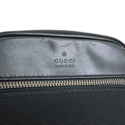 Gucci Shoulder Canvas, Black, Canvas, Shoulder Bag