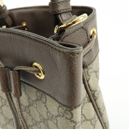 Gucci Ophidia Bucket GG Coated Canvas, Beige, Canvas, Handbag