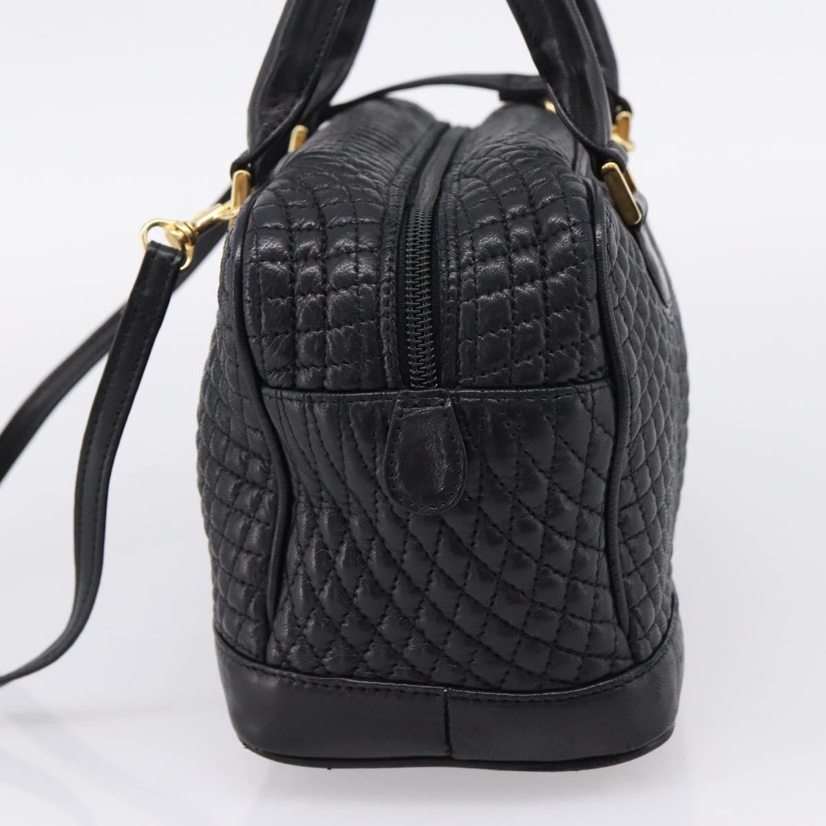 Bally Handbag Leather, Black, Leather, Handbag