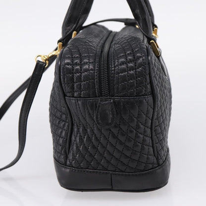 Bally Handbag Leather, Black, Leather, Handbag