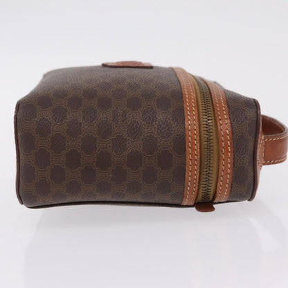 Celine Macadam Vanity Canvas, Brown, Canvas, Clutch