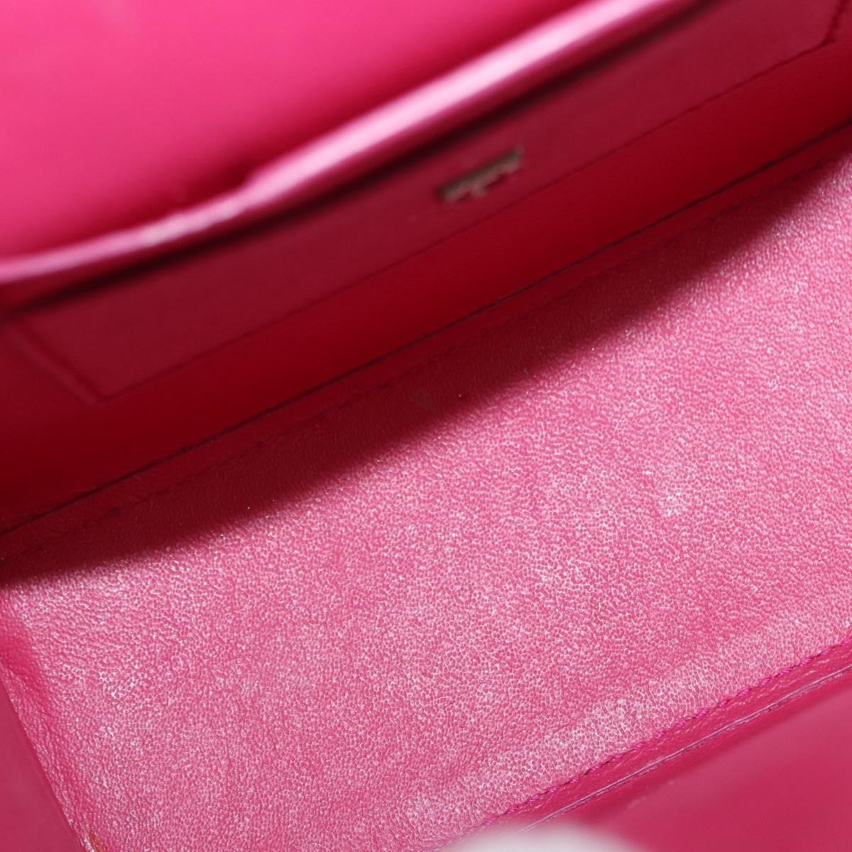 Salvatore Ferragamo Boxyz Top Handle Leather, Pink, Leather, Handbag