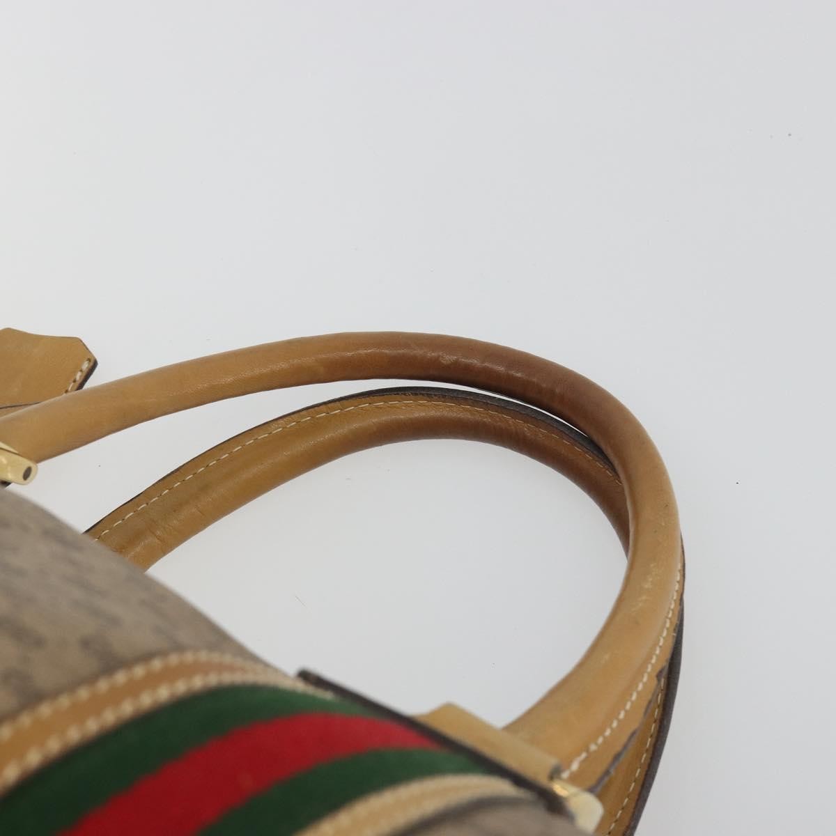 Gucci Boston Canvas, Beige, PVC, Travel Bag