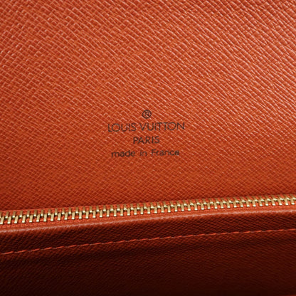 Louis Vuitton Tribeca Damier, Brown, Canvas, Handbag