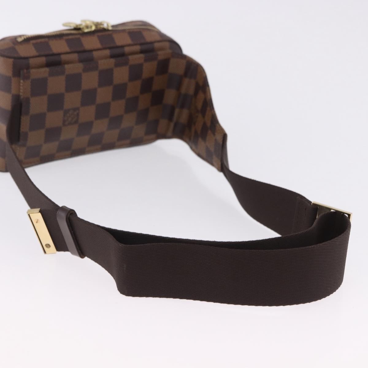 Louis Vuitton Geronimos Damier, Brown, Canvas, Clutch