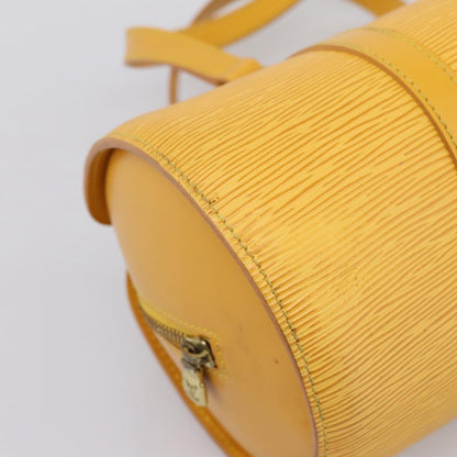 Louis Vuitton Soufflot Epi Leather, Yellow, Leather, Tote Bag