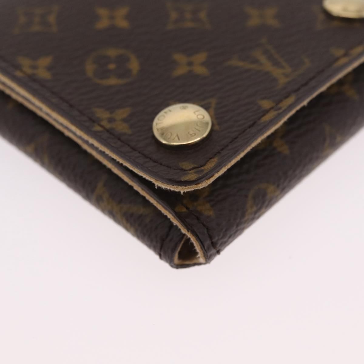 Louis Vuitton Folding Jewelry Case Monogram Canvas, Brown, Canvas, Toiletry Case