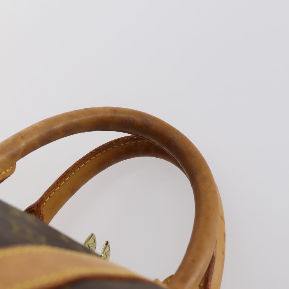 Louis Vuitton Keepall Bandouliere Bag Monogram Canvas, BROWN, CANVAS, Handbag