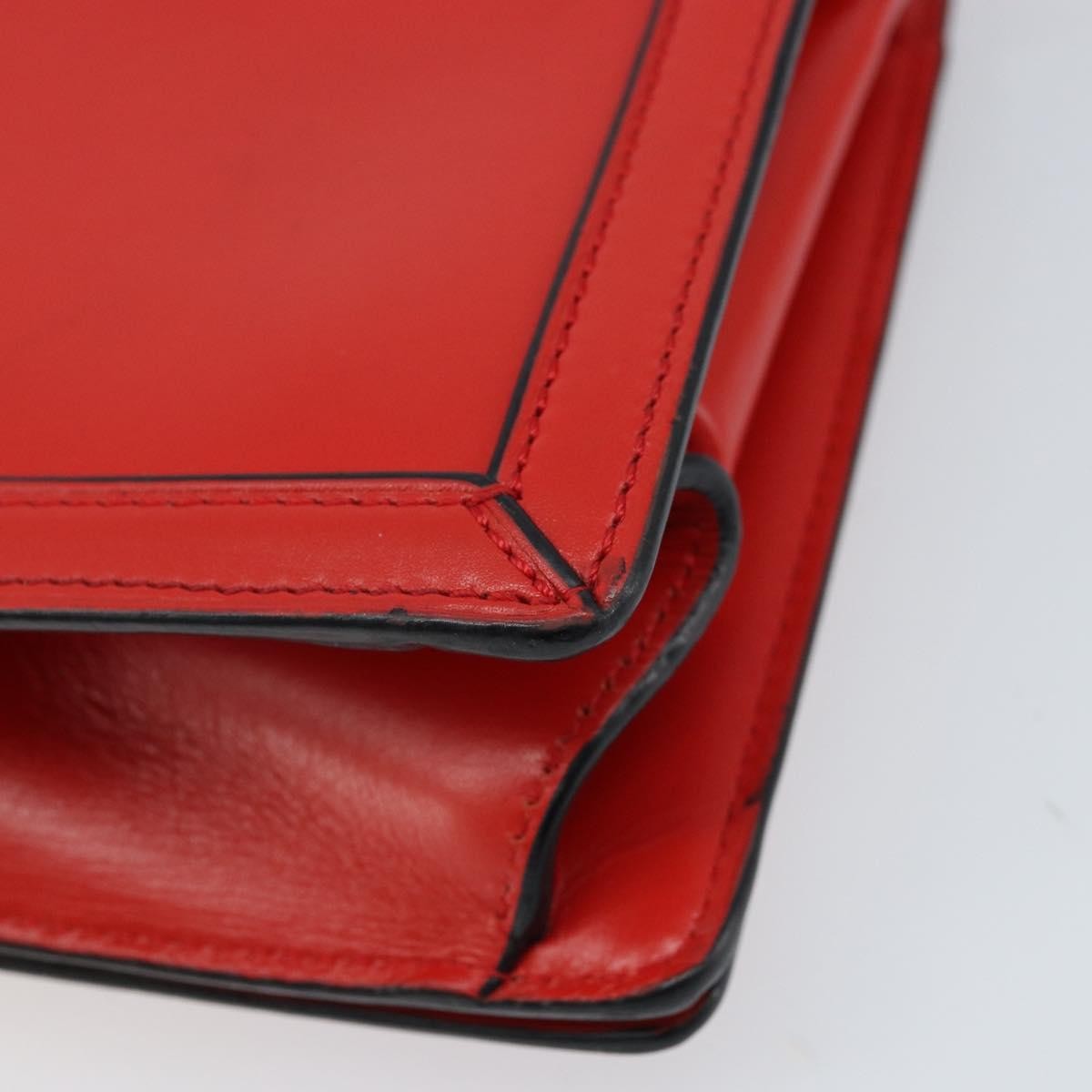 Loewe Barcelona Leather, Red, Leather, Shoulder Bag