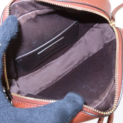 Saint Laurent Le Monogramme Coeur Monogram All Over Coated Canvas and Leather, Brown, Canvas, Handbag