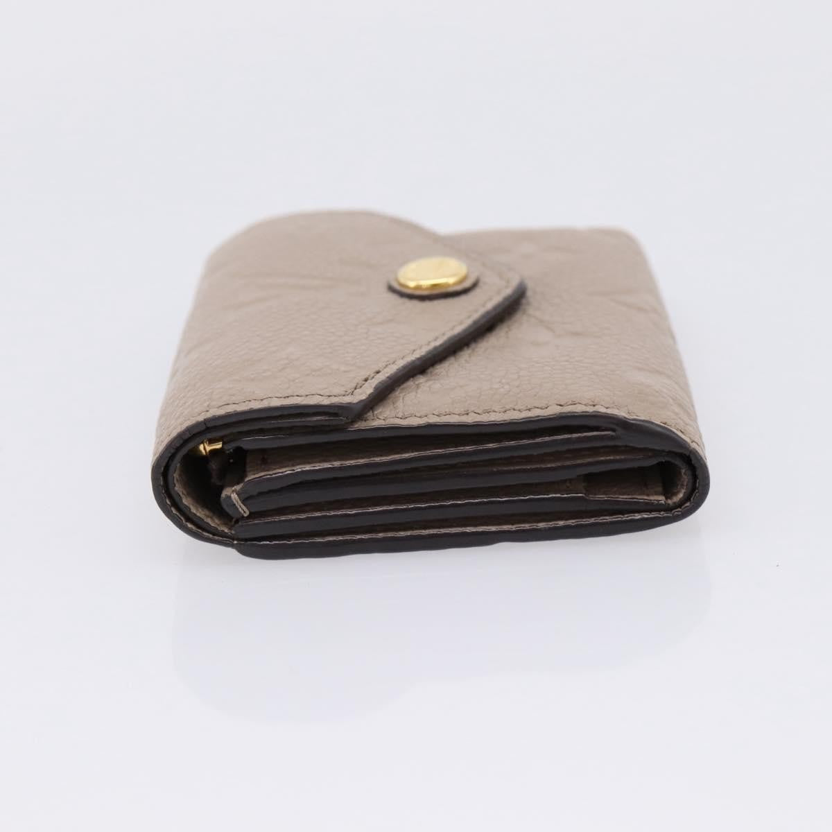 Louis Vuitton Zoe Monogram Empreinte Leather, Beige, Leather, Wallet