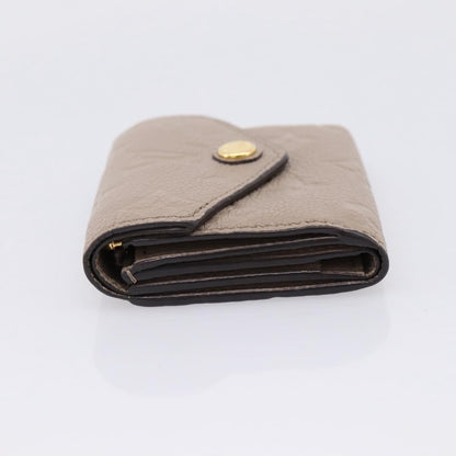 Louis Vuitton Zoe Monogram Empreinte Leather, Beige, Leather, Wallet