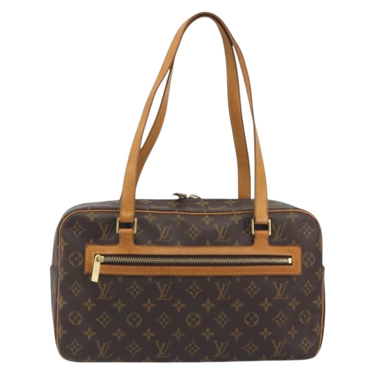 Louis Vuitton Cite Monogram Canvas, Brown, Canvas, Handbag