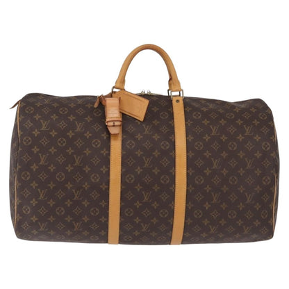 Louis Vuitton Keepall Monogram Canvas, Brown, Canvas, Travel Bag