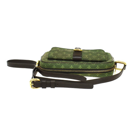 Louis Vuitton Juliette Mini Lin, Khaki, Canvas, Crossbody Bag