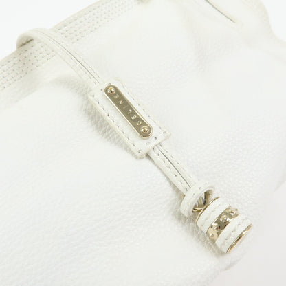 Celine Bittersweet Leather, White, Leather, Handbag