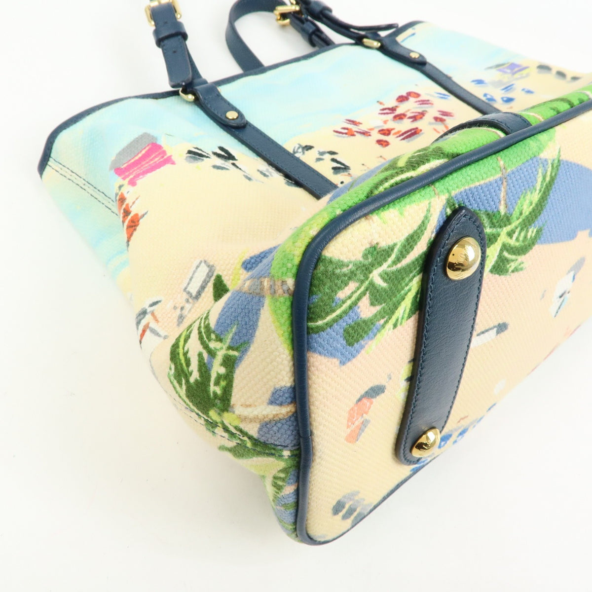 Louis Vuitton Ailleurs Cabas Limited Edition Printed Canvas, Multicolour, Canvas, Tote Bag