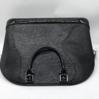 Louis Vuitton Alma Epi, Black, Leather, Handbag