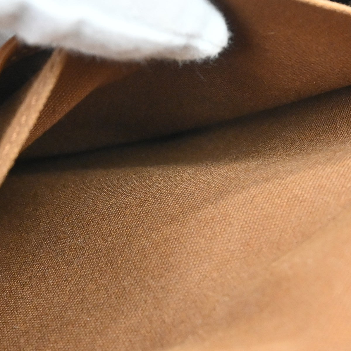 Louis Vuitton Saumur Monogram, Brown, Canvas, Shoulder Bag