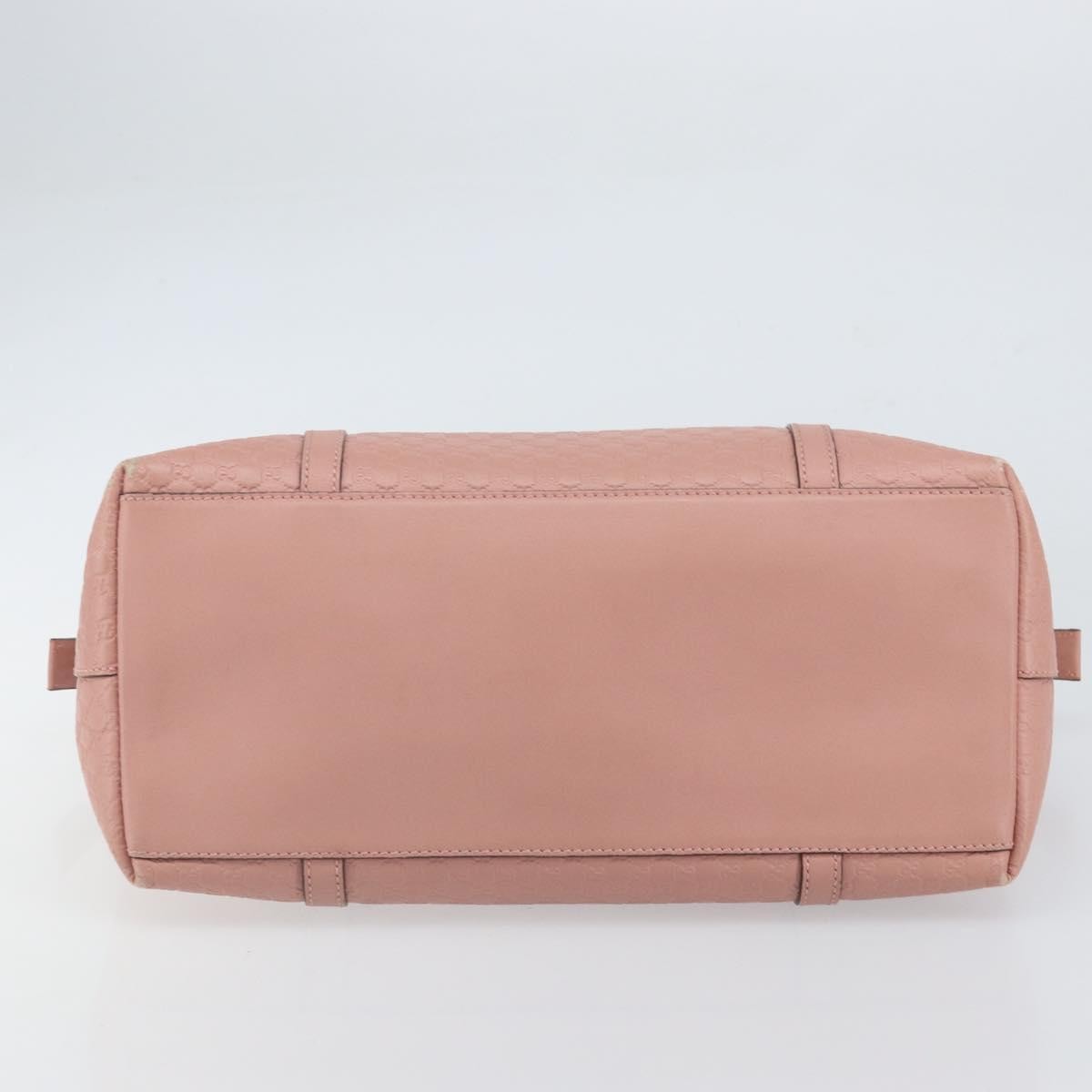 Gucci Britt Convertible Dome Satchel Microguccissima Leather, Pink, Leather, Tote Bag