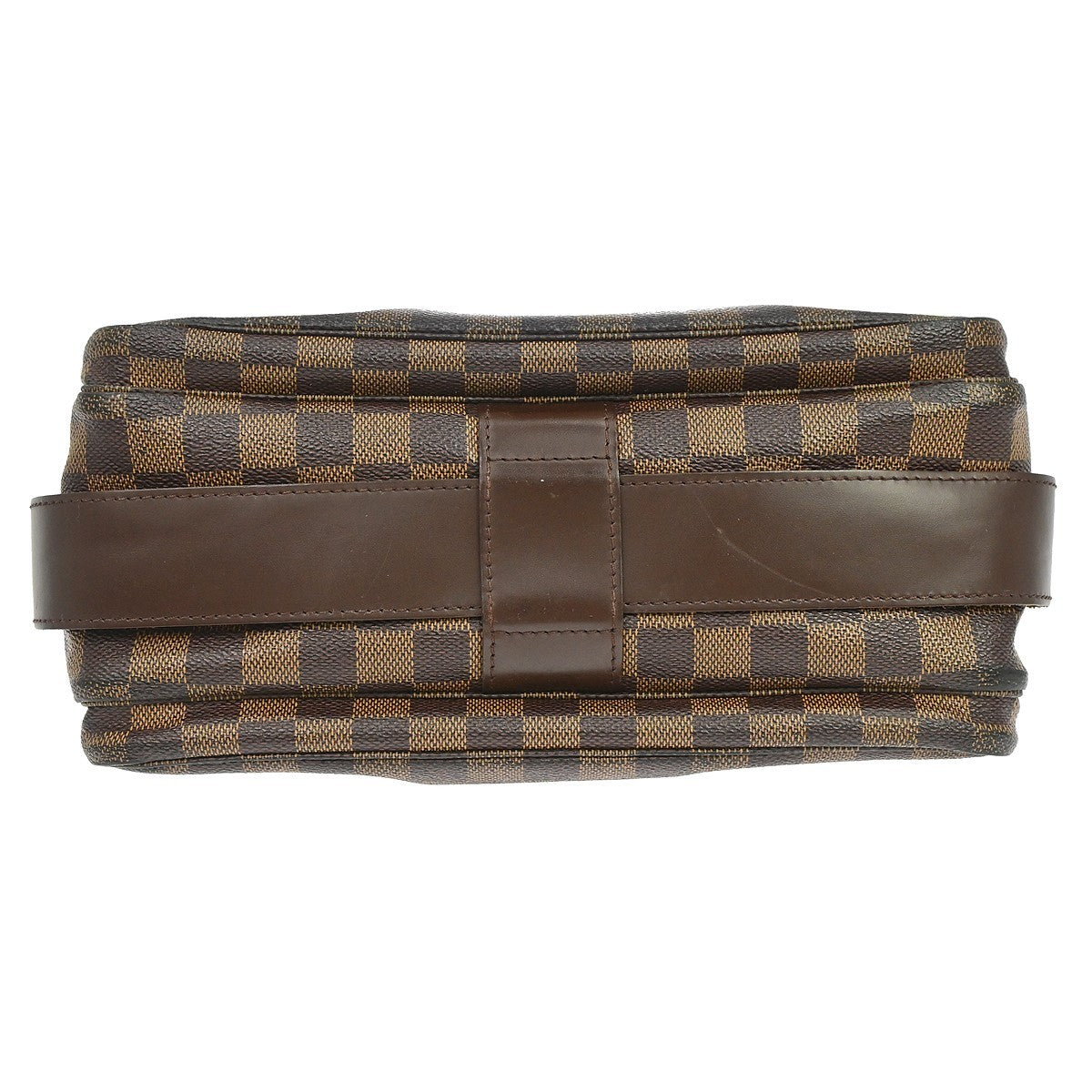 Louis Vuitton Naviglio Damier, Brown, Canvas, Shoulder Bag