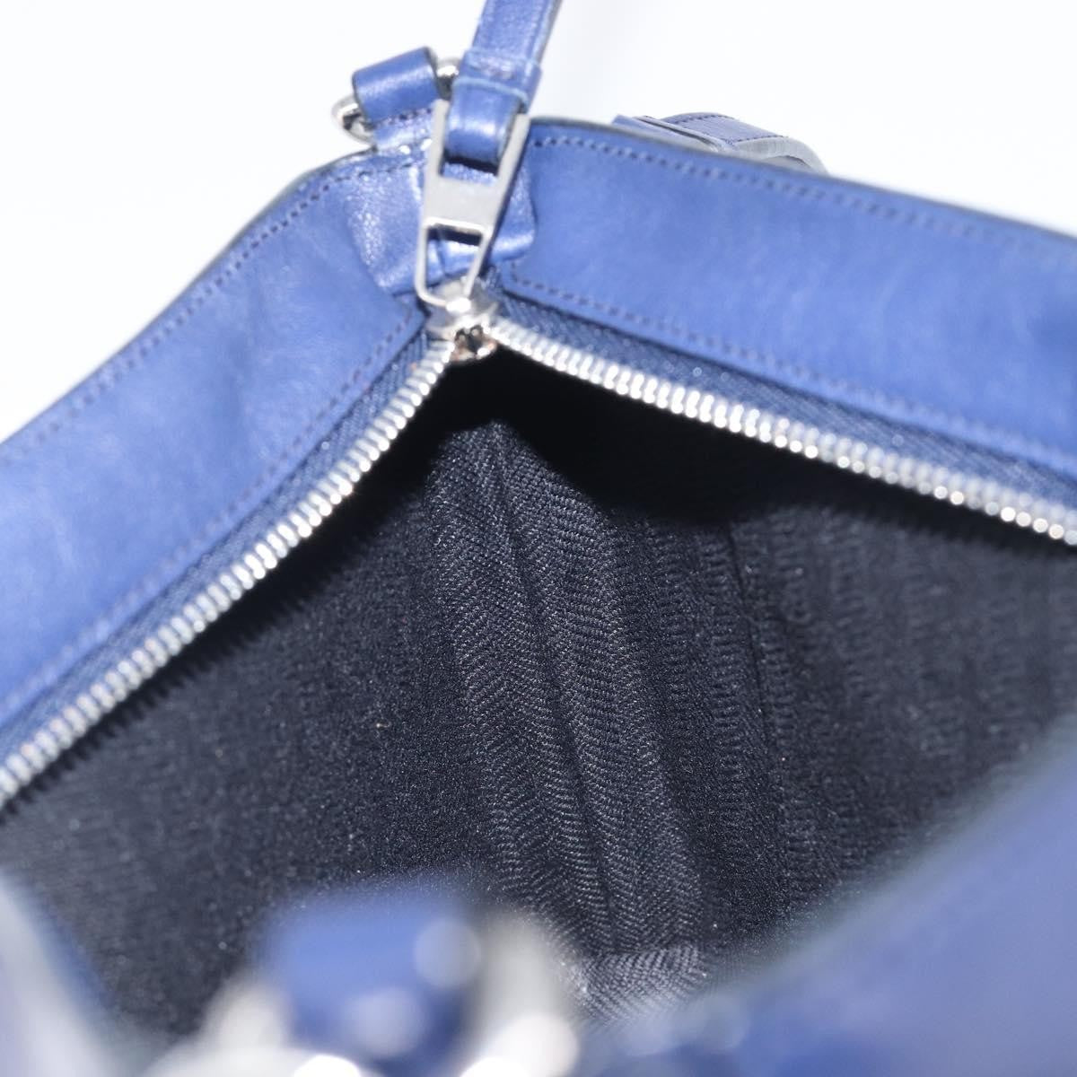 Loewe Puzzle Clutch Leather, Navy, Leather, Clutch