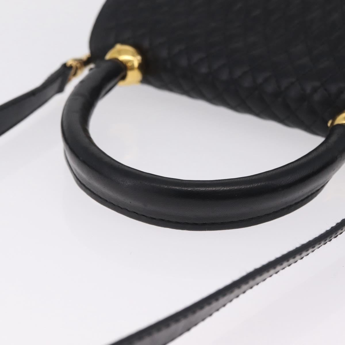 Bally Handbag Leather, Black, Leather, Handbag