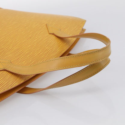 Louis Vuitton Saint Jacques Epi Leather, Yellow, Leather, Handbag