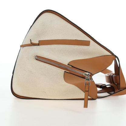 Loewe Ken Price Hammock Printed Leather and Canvas, Beige, Canvas, Handbag