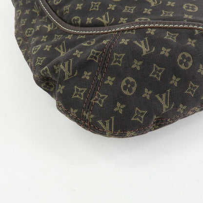 Louis Vuitton Manon Mini Lin, Brown, Canvas, Handbag