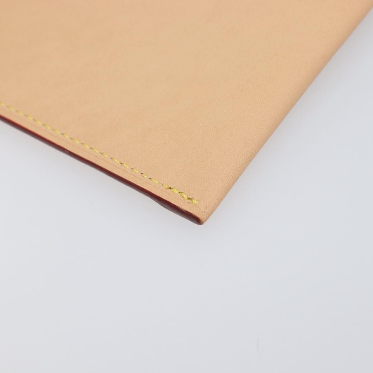 Louis Vuitton Rivets Envelope Clutch Leather, Beige, Leather, Clutch