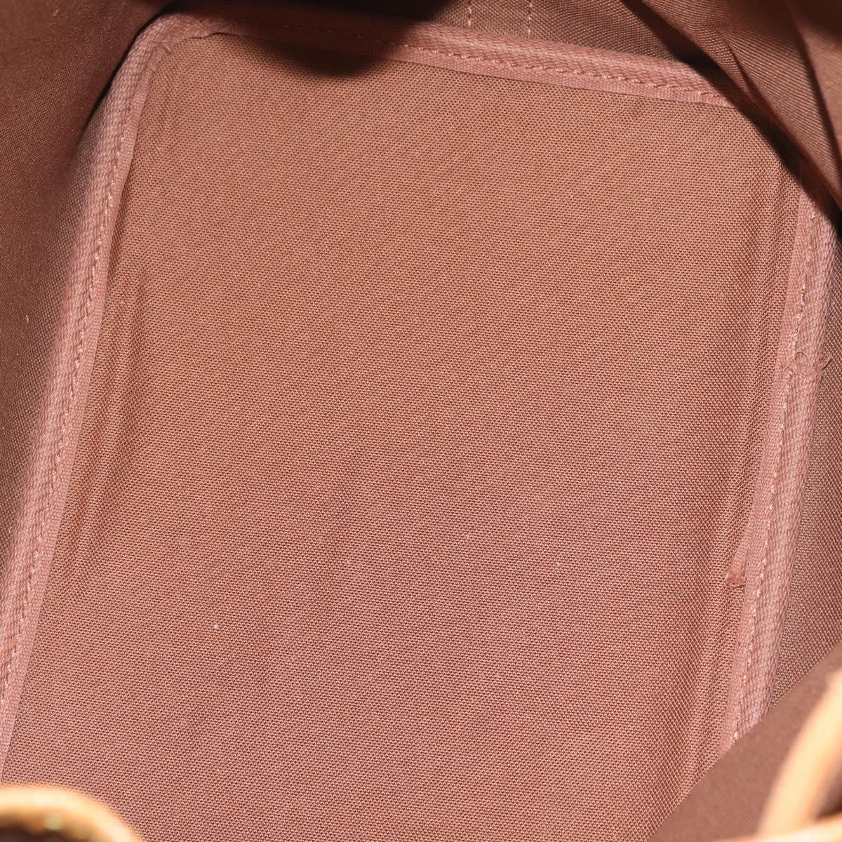 Louis Vuitton Petit Noe Monogram Canvas, Brown, Canvas, Handbag