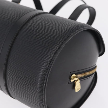 Louis Vuitton Soufflot Epi Leather, Black, Leather, Tote Bag